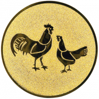 Emblem Hahn Huhn 