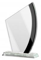 Glas Pokal Laser Award Hannover 12,5 x 21,5 cm