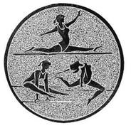 Emblem Gymnastik Turnen Frauen 