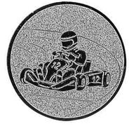 Emblem GO-Kart Bronze 50 mm 