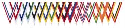 Medaillenband in 34 Farben Welt