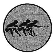 Emblem Tauziehen Gold 50 mm 