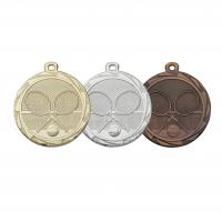 Medaille Ø 45mm Tennis Silber