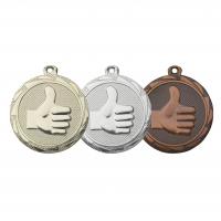 Medaille Ø 45mm LIKE Gefällt Mir Daumen hoch Bronze