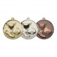 Medaille Ø 50mm Pokalman Fußball G/S/B