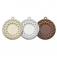 Medaille Ø 50mm Sonne Silber