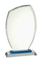 Glas Pokal Laser Award Duisburg 13,5 x 22 cm