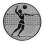Emblem Volleyball Männer Bronze 50 mm 