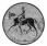 Emblem Dressurreiten Pferd 