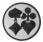 Emblem Karten Skat Pokern Bronze 50 mm 