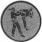 Emblem Taekwondo Silber 50 mm 