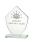 Glas Pokal Laser Award Dresden 11 x 15 cm