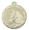 Medaille Ø 45mm Reiten Pferd Pferdekopf 