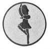 Emblem Spielmannszug Frauen Silber 25 mm 