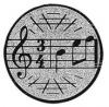 Emblem Notenschlüssel Chor 