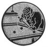 Emblem Billard Silber 50 mm 