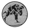 Emblem Judo Silber 25 mm 