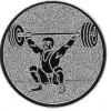 Emblem Gewichtheben 